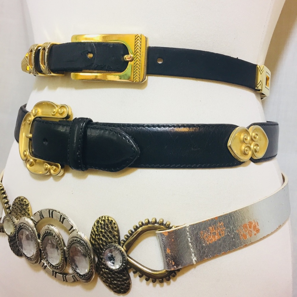 Bundle Doncaster Fossil Chico’s Belt Bundle Small - Picture 2 of 8